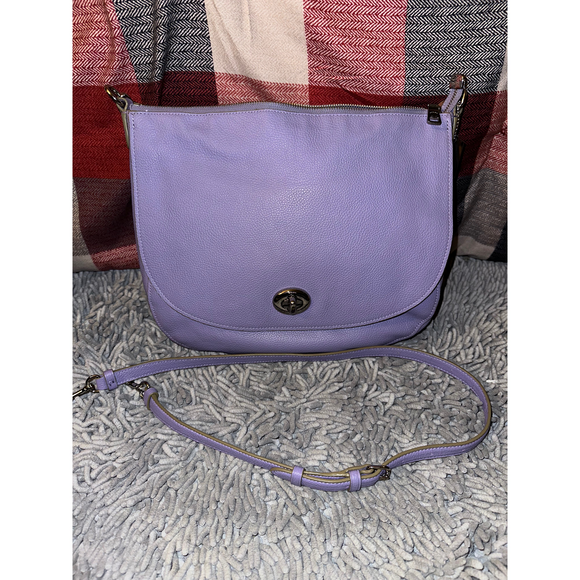 COACH® Handbags - COACH® Re(loved) Turnlock Hobo in Purple